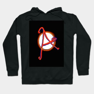 A (Red circle alphabet) Hoodie